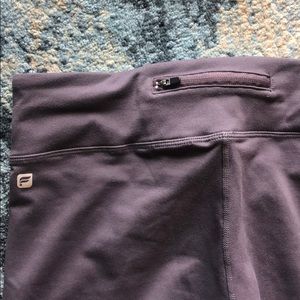 Fabletics spandex Capris with mesh material